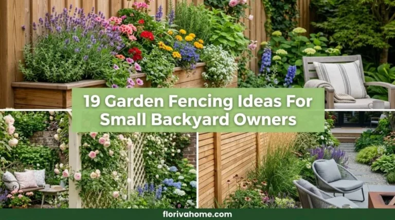 19 Garden Fencing Ideas For Small Backyard Owners