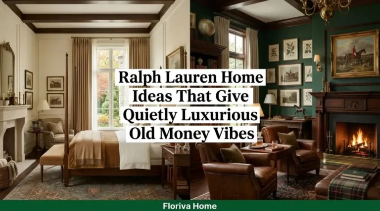 20 Ralph Lauren Home Ideas That Give Quietly Luxurious Old Money Vibes