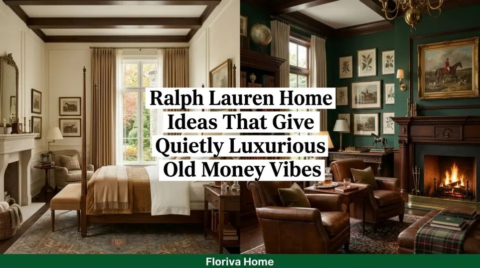 20 Ralph Lauren Home Ideas That Give Quietly Luxurious Old Money Vibes