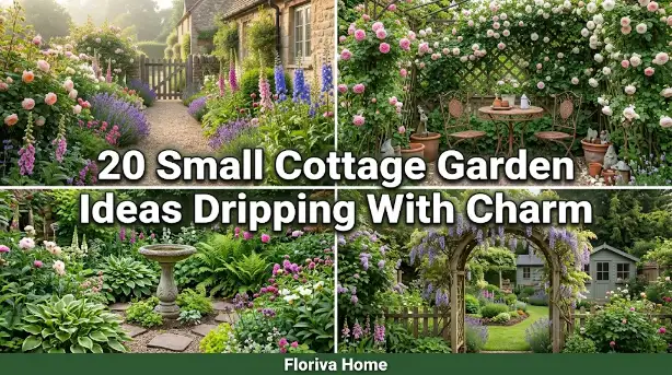 20 Small Cottage Garden Ideas Dripping With Charm