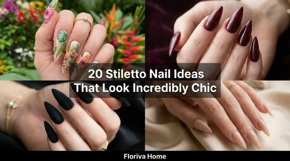 20 Stiletto Nail Ideas That Look Incredibly Chic