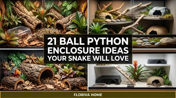 21 Ball Python Enclosure Ideas Your Snake Will Love