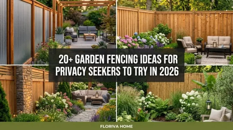 22 Garden Fencing Ideas For Privacy Seekers To Try
