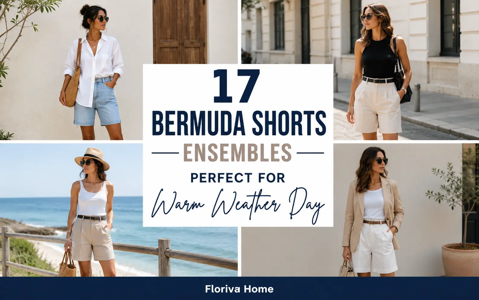 17 Bermuda Shorts Ensembles Perfect for Warm Weather Day