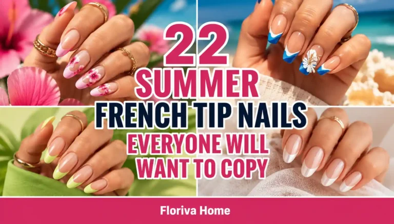 22 Summer French Tip Nails Everyone Will Want to Copy