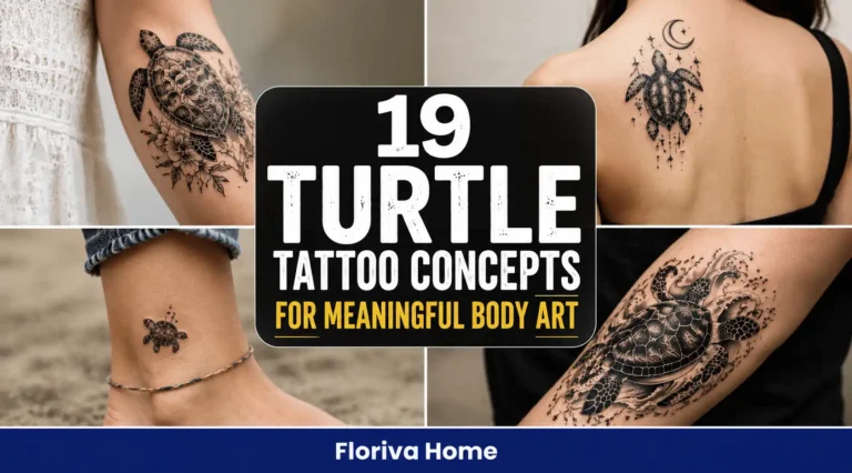 19 Turtle Tattoo Concepts for Meaningful Body Art