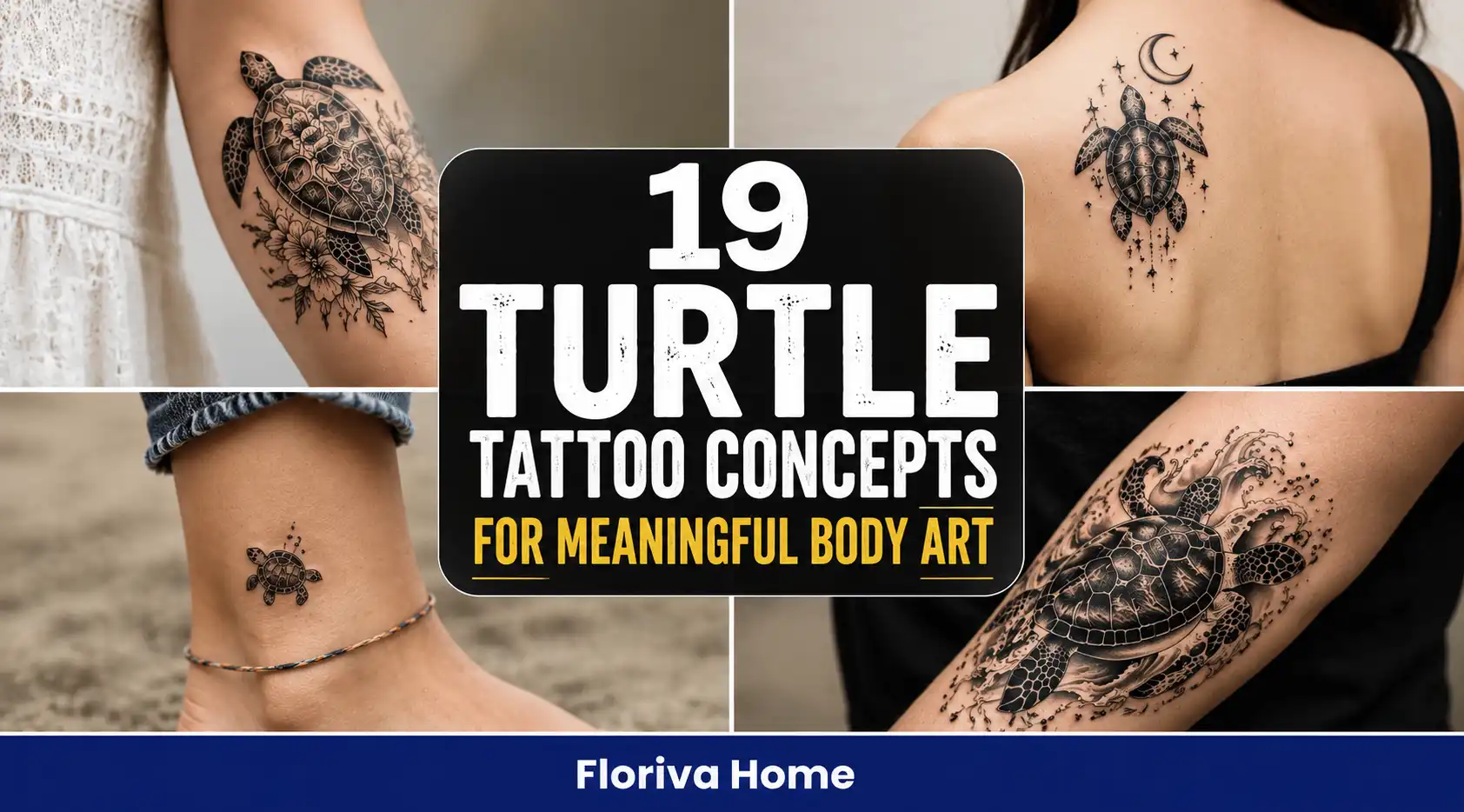 19 Turtle Tattoo Concepts for Meaningful Body Art