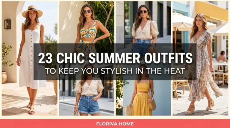 23 Chic Summer Outfits to Keep You Stylish in the Heat