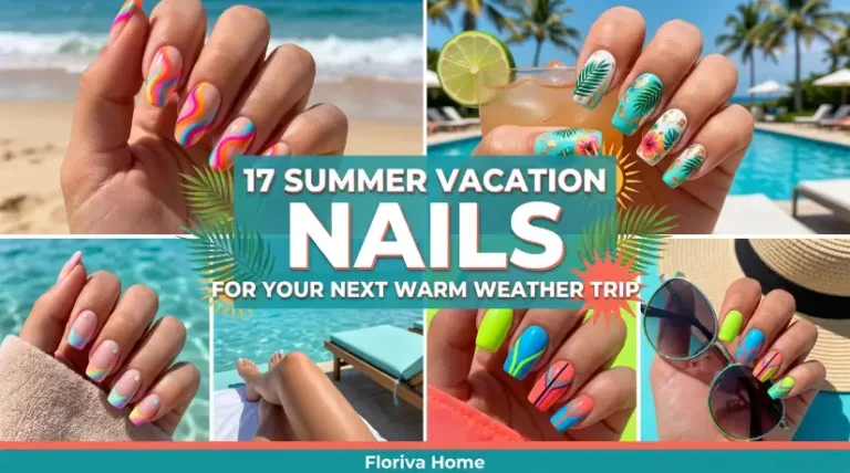 17 Summer Vacation Nails for Your Next Warm Weather Trip