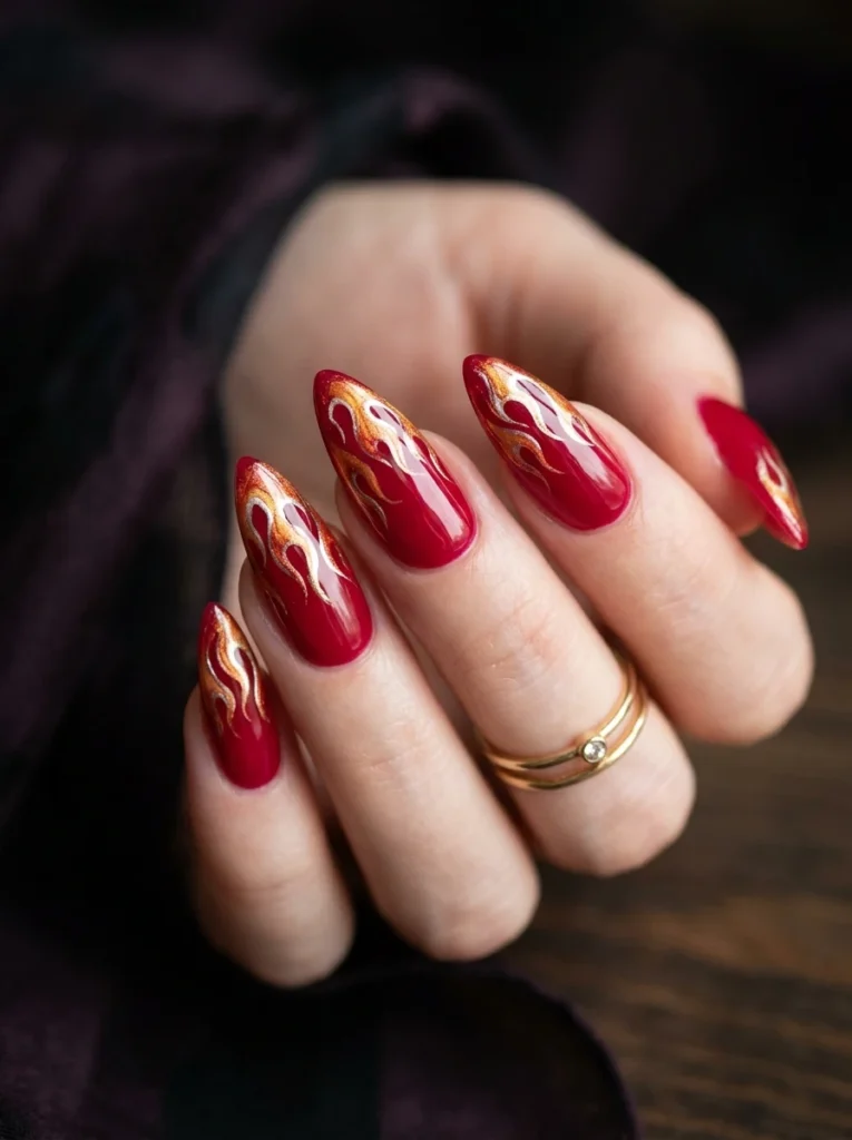 18: Crimson Flame Detail