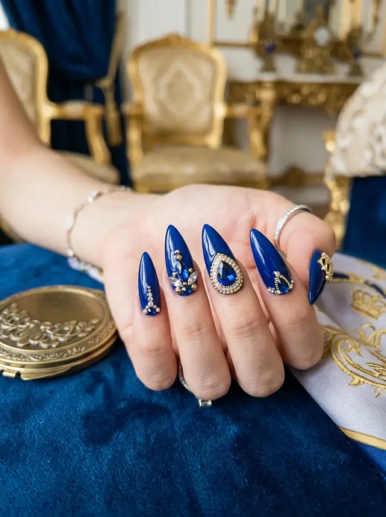9: Sapphire Jewel Accents