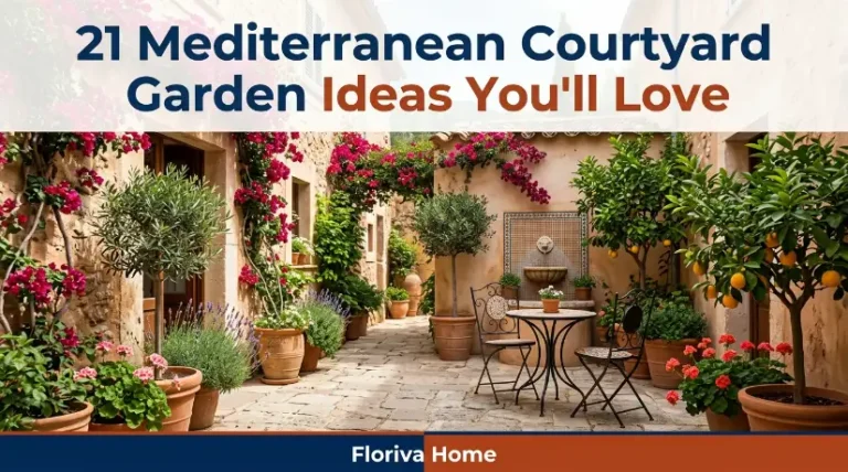 21 Mediterranean Courtyard Garden Ideas You’ll Love