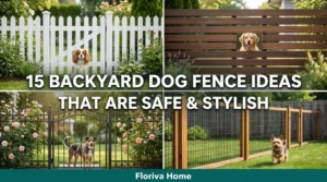 15 Backyard Dog Fence Ideas That Are Safe & Stylish