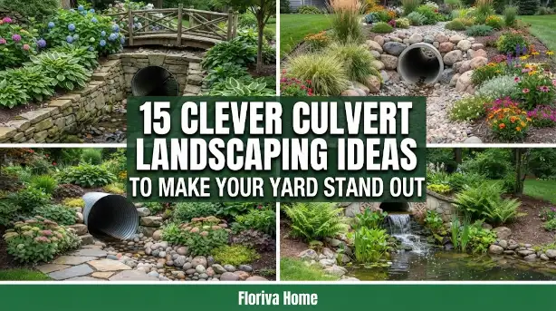 15 Clever Culvert Landscaping Ideas to Make Your Yard Stand Out