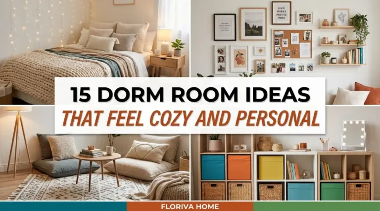 15 Dorm Room Ideas That Feel  Cozy And Personal