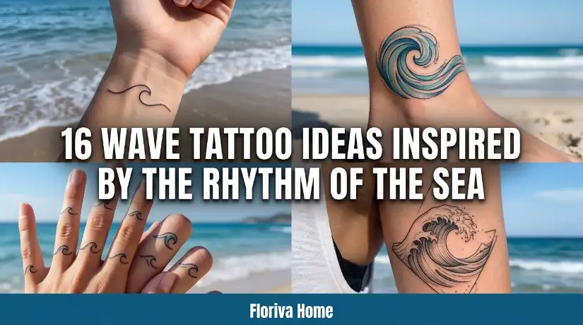 16 Wave Tattoo Ideas Inspired by the Rhythm of the Sea