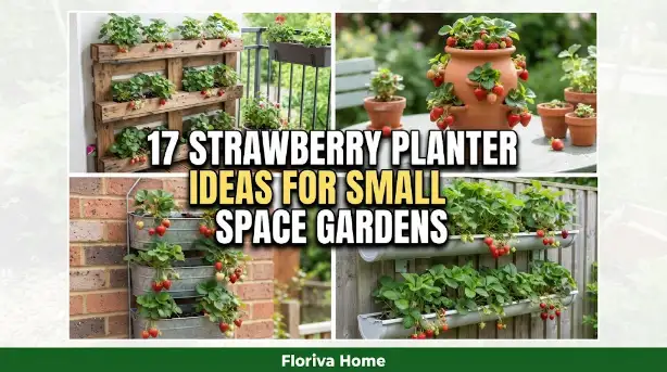 17 Strawberry Planter Ideas For Small Space Gardens