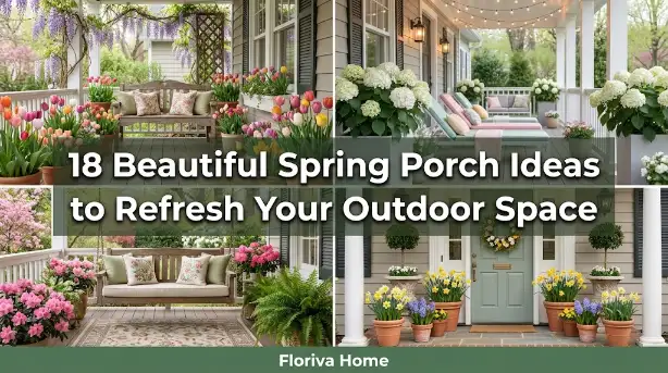 18 Beautiful Spring Porch Ideas to Refresh Your Outdoor Space