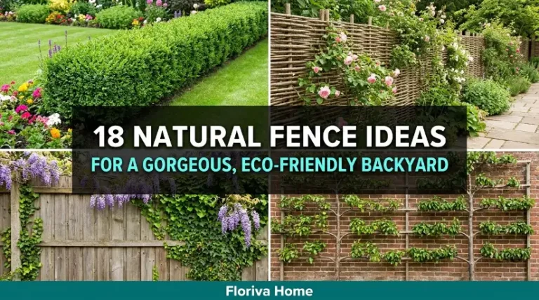 18 Natural Fence Ideas for a Gorgeous, Eco-Friendly Backyard