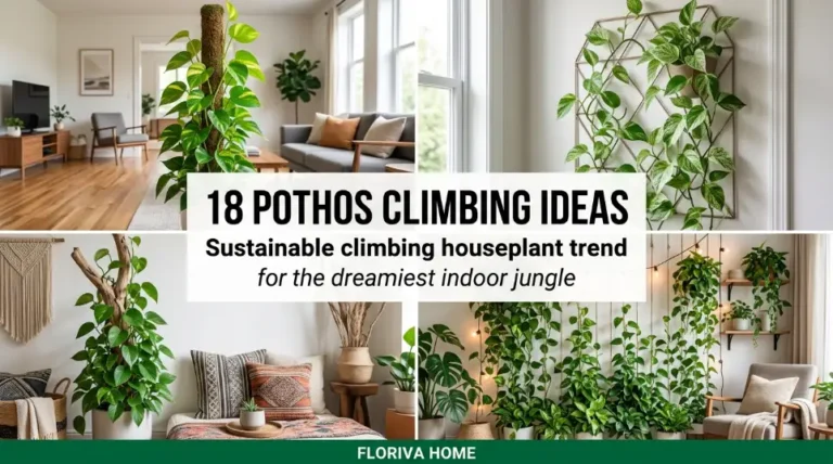18 Pothos Climbing Ideas (Sustainable Climbing Houseplant Trend) For The Dreamiest Indoor Jungle