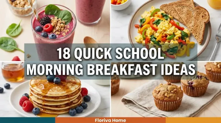 18 Quick School Morning Breakfast Ideas