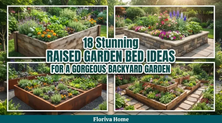 18 Stunning Raised Garden Bed Ideas for a Gorgeous Backyard Garden