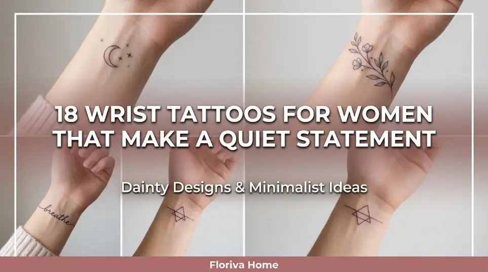 18 Wrist Tattoos for Women That Make a Quiet Statement