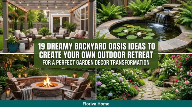 19 Dreamy Backyard Oasis Ideas to Create Your Own Outdoor Retreat