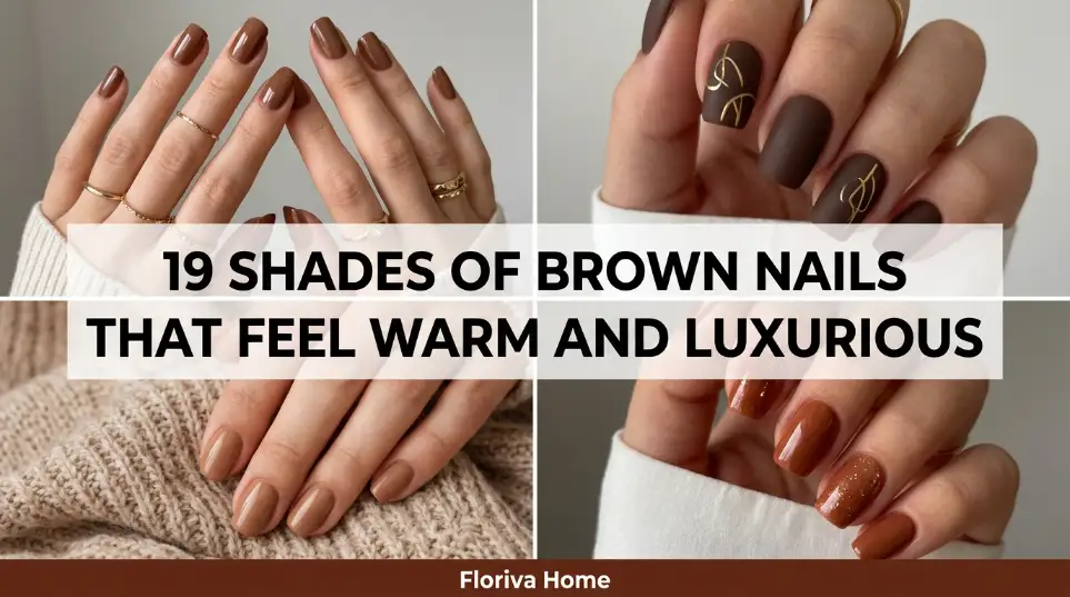 19 Shades Of Brown Nails That Feel  Warm And Luxurious 