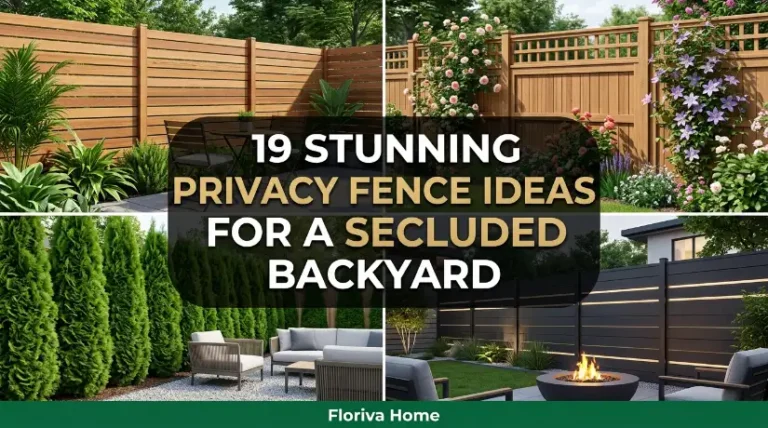 Stunning Privacy Fence Ideas