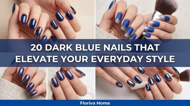 20 Dark Blue Nails That Elevate Your Everyday Style