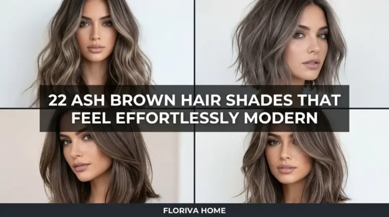 22 Ash Brown Hair Shades That Feel Effortlessly Modern