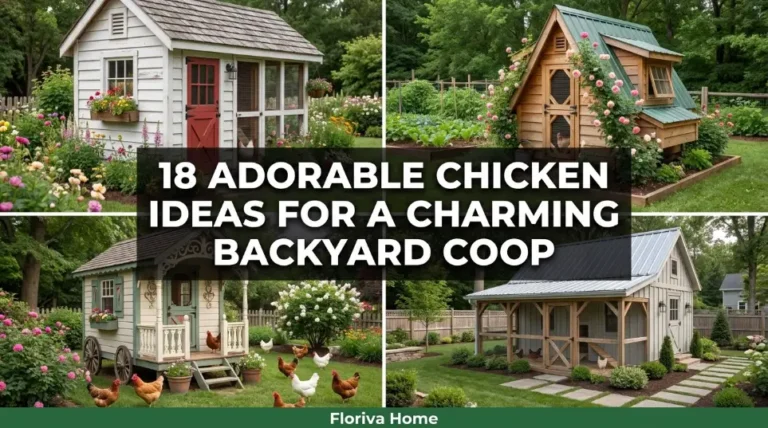 18 Adorable Chicken House Ideas for a Charming Backyard Coop