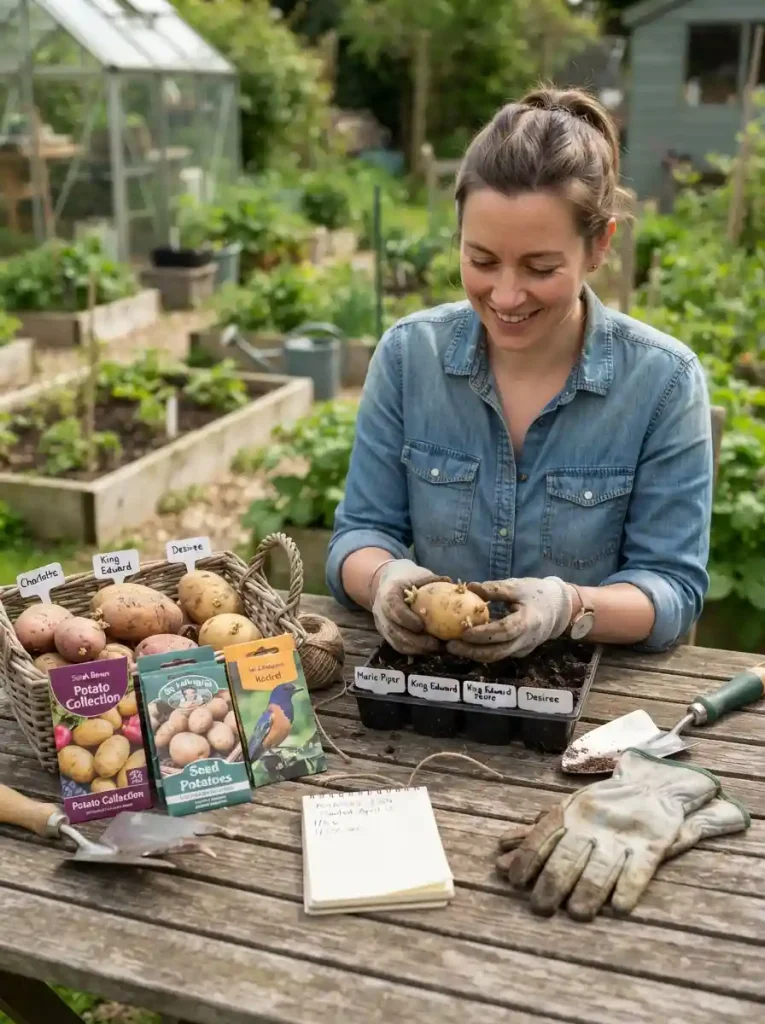 1. Choose Strong Seed Potatoes