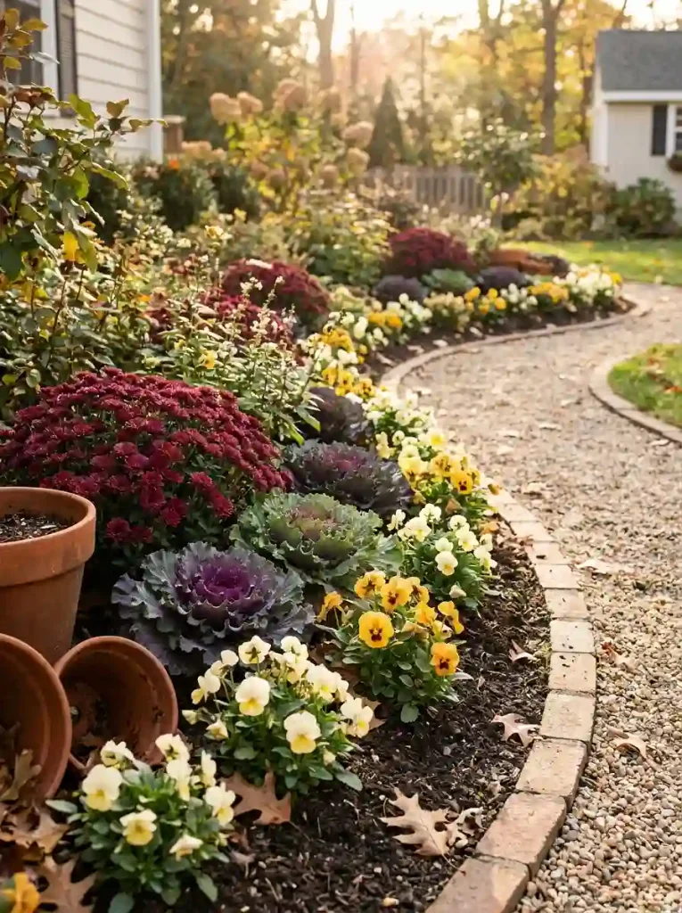1. Swap Summer Annuals for Fall Color