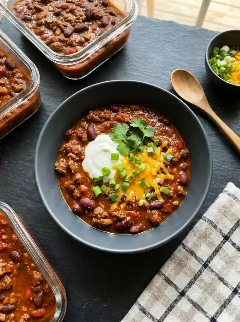 10. High-Protein Beef & Bean Chili