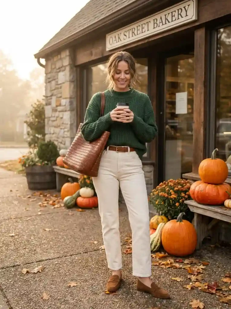 10. The Forest-Green Knit
