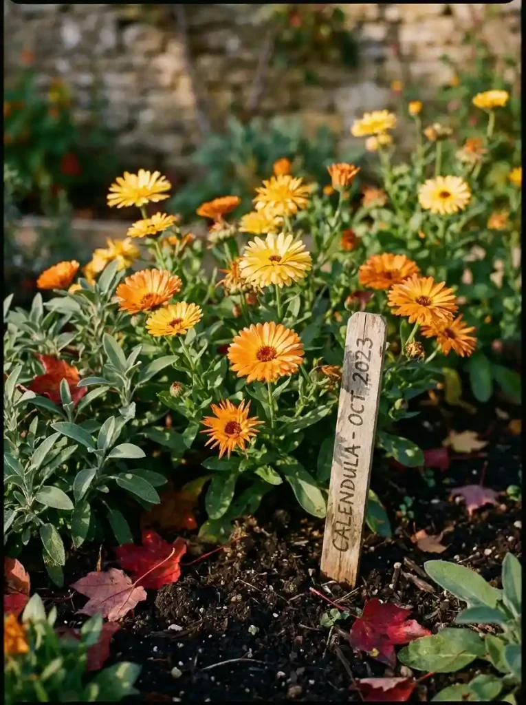 11. Calendula for Golden Cottage-Garden Glow