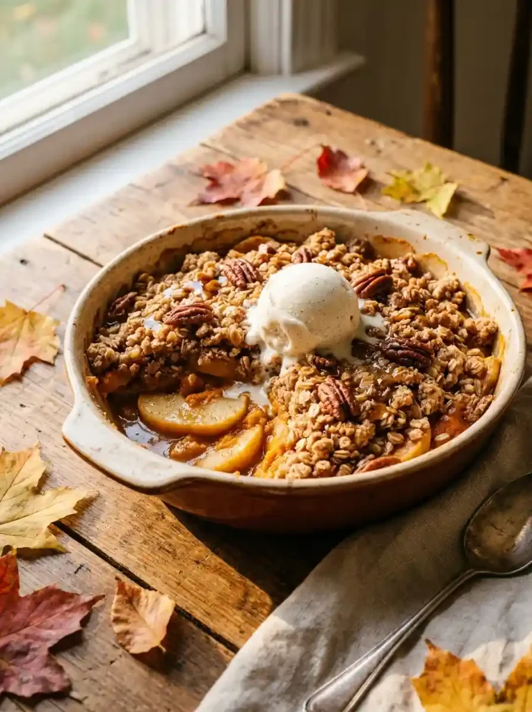 11. Pumpkin Spice Apple Crisp