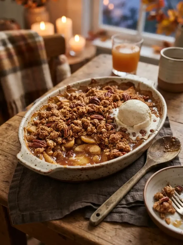 12. Apple Pecan Crumble
