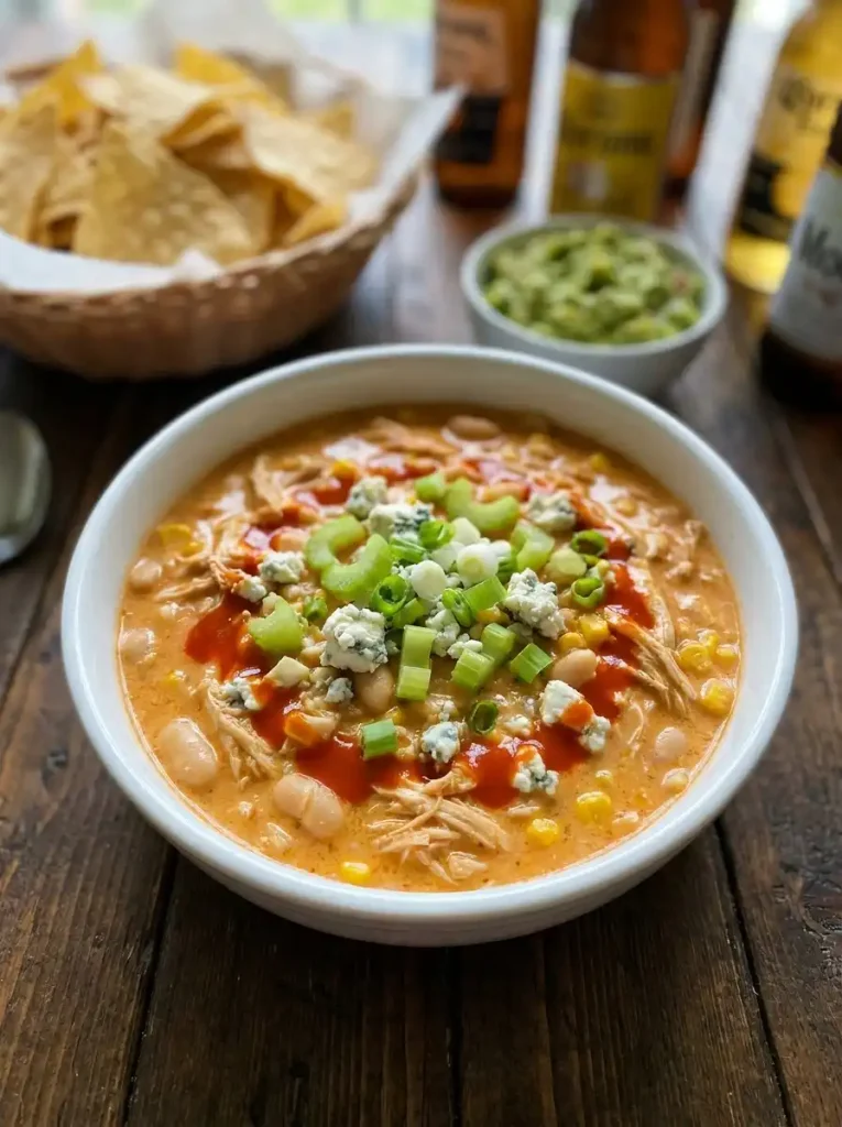 12. Buffalo Chicken Chili