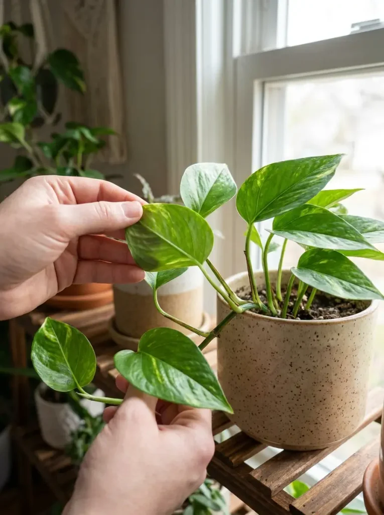 12. Check Leaves and Stems for Pests