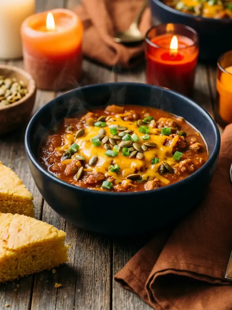 12. Pumpkin Turkey Chili