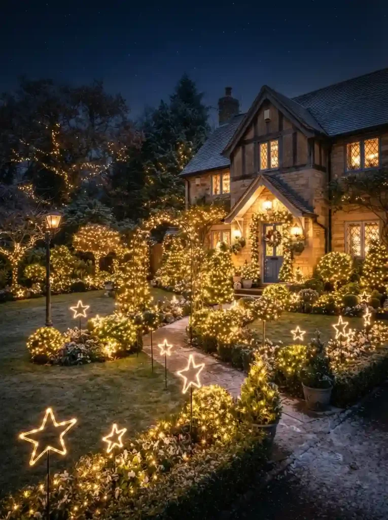 13. Christmas Starry Night Yard