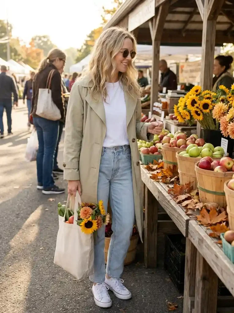13. The Lightweight Trench for Transitional Fall Days