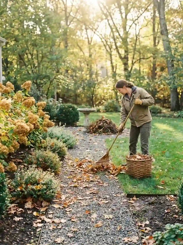 14. Create a Leaf-Friendly Autumn Garden