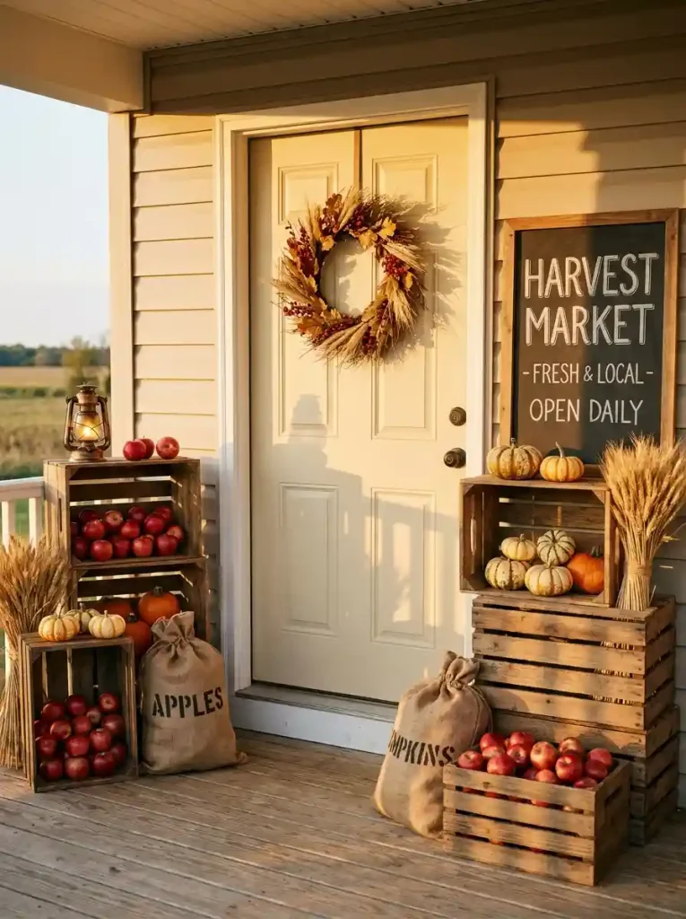 14. Give Your Porch a Harvest Market Feel
