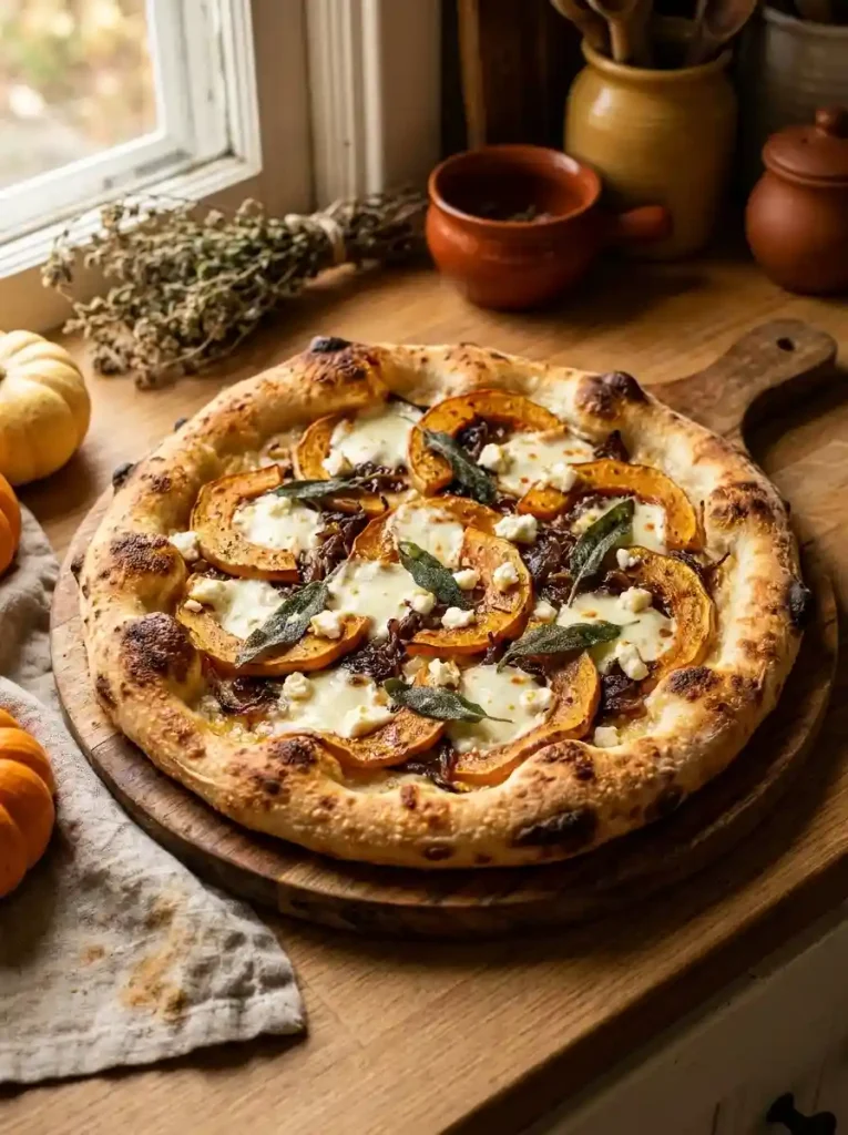 15. Butternut Squash and Sage Pizza
