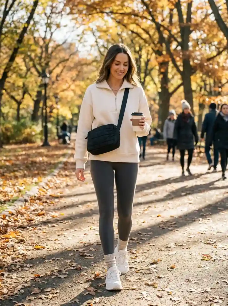 15. Cozy Half-Zip Sweater