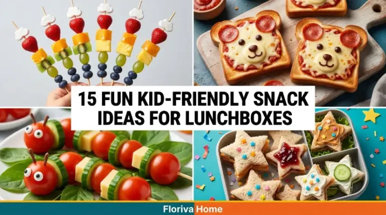 Fun Kid-Friendly Snack Ideas for Lunchboxes